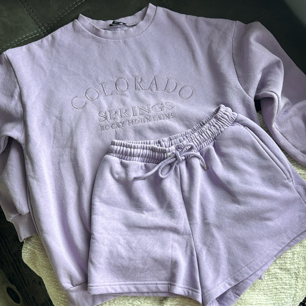 Rocky Mountain national Park crewneck sweatset